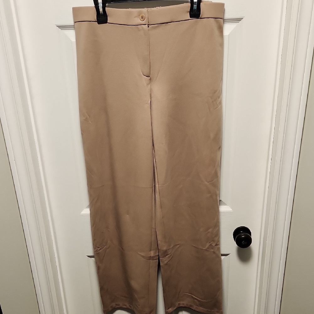 Eileen Fisher Beige Trousers